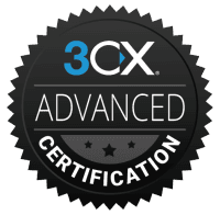 3CX Advanced Certification Abzeichen
